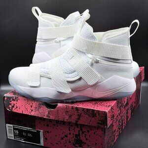 Nike LeBron Soldier 11 Flyease 'White Volt'